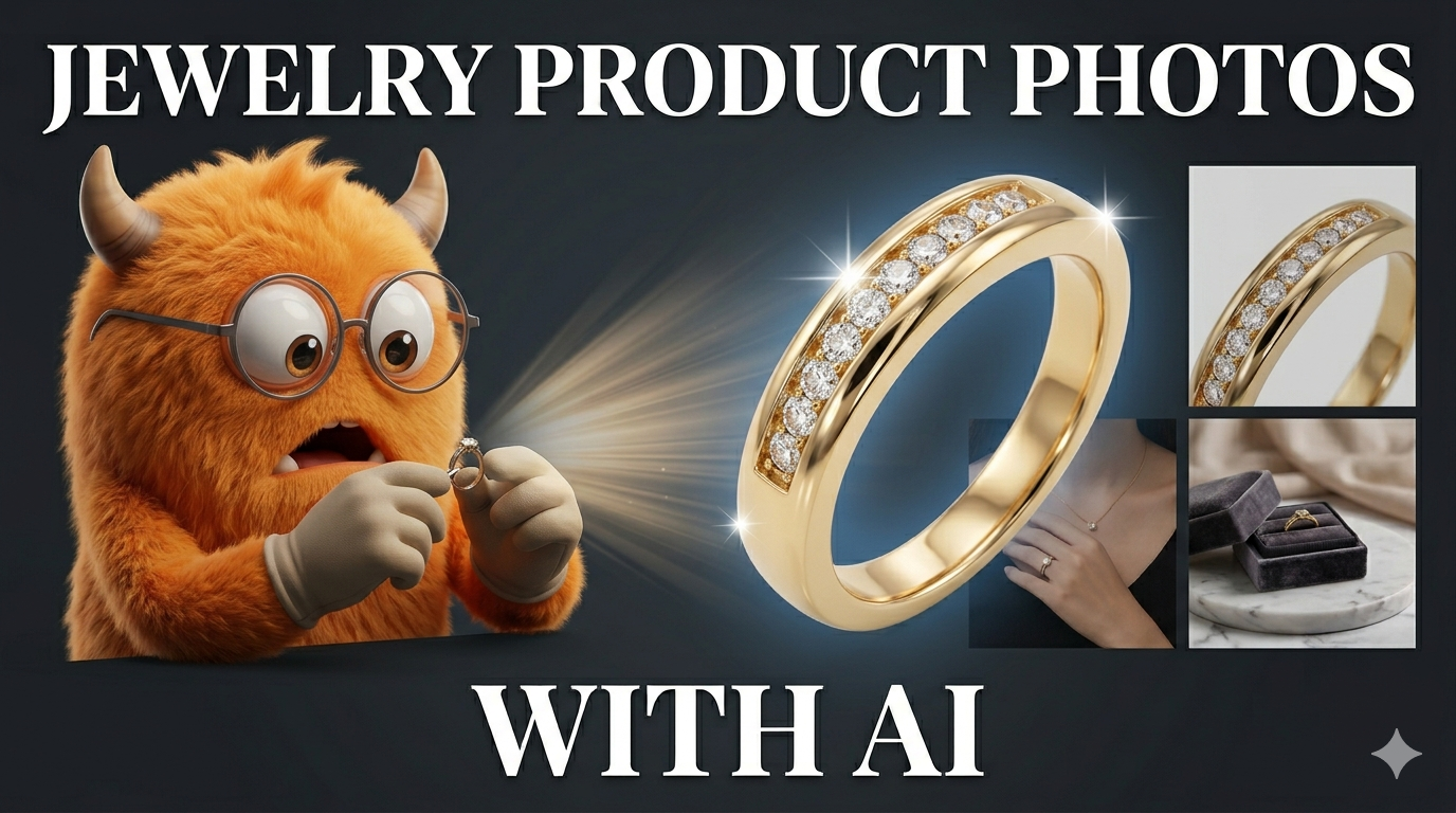 AI Product Photography for Jewelry: Complete Guide with Examples